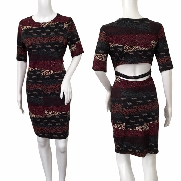 Victoria’s Secret Sport Animal Print Dress - Picture 1 of 8